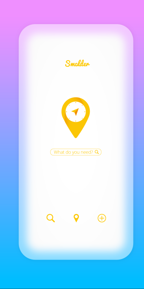 Smolder Future Interface Icon Logo App Design