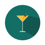 Cocktail Logo Icon Design ToastCode